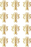 Çocuk odası – Altın motif desenli zebra perde – la-510