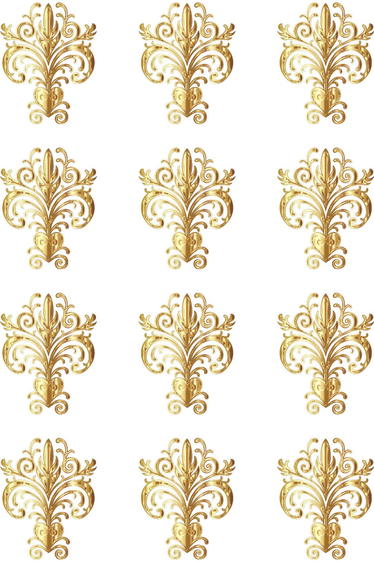 Çocuk odası – Altın motif desenli zebra perde – la-510