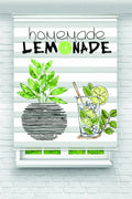 Limonata Temalı “Homemade Lemonade” Zebra Perde – YZN-1025