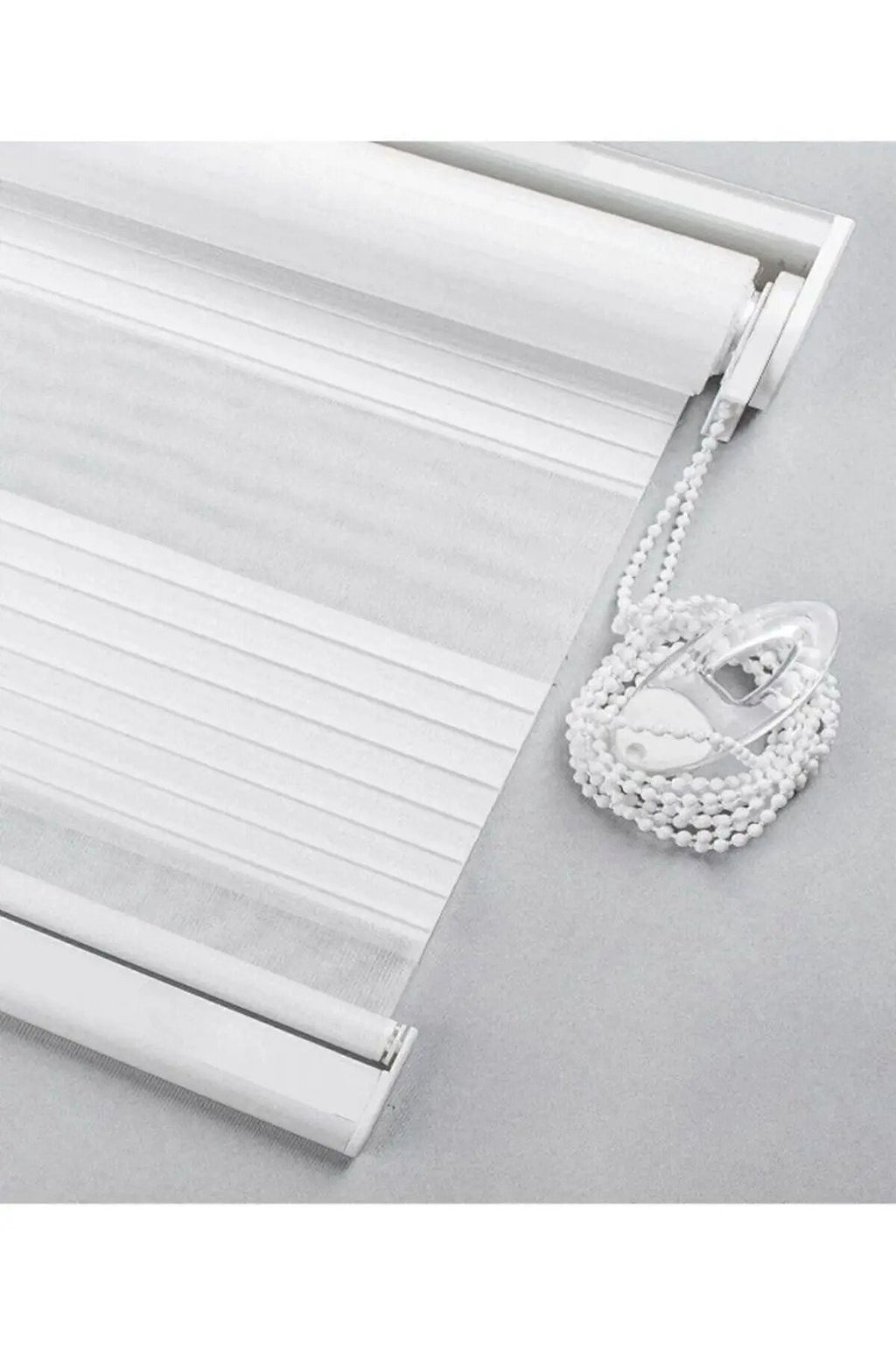 Çocuk odası- Denizci Dümen ve Çapa Desenli Zebra Perde - YZN-336