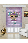 Çocuk odası - LOL Bebek Unicorn Zebra Perde - YZN-479