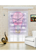 Çocuk odası Balon – Pembe Sıcak Hava Balonu Zebra Perde – YZN-354